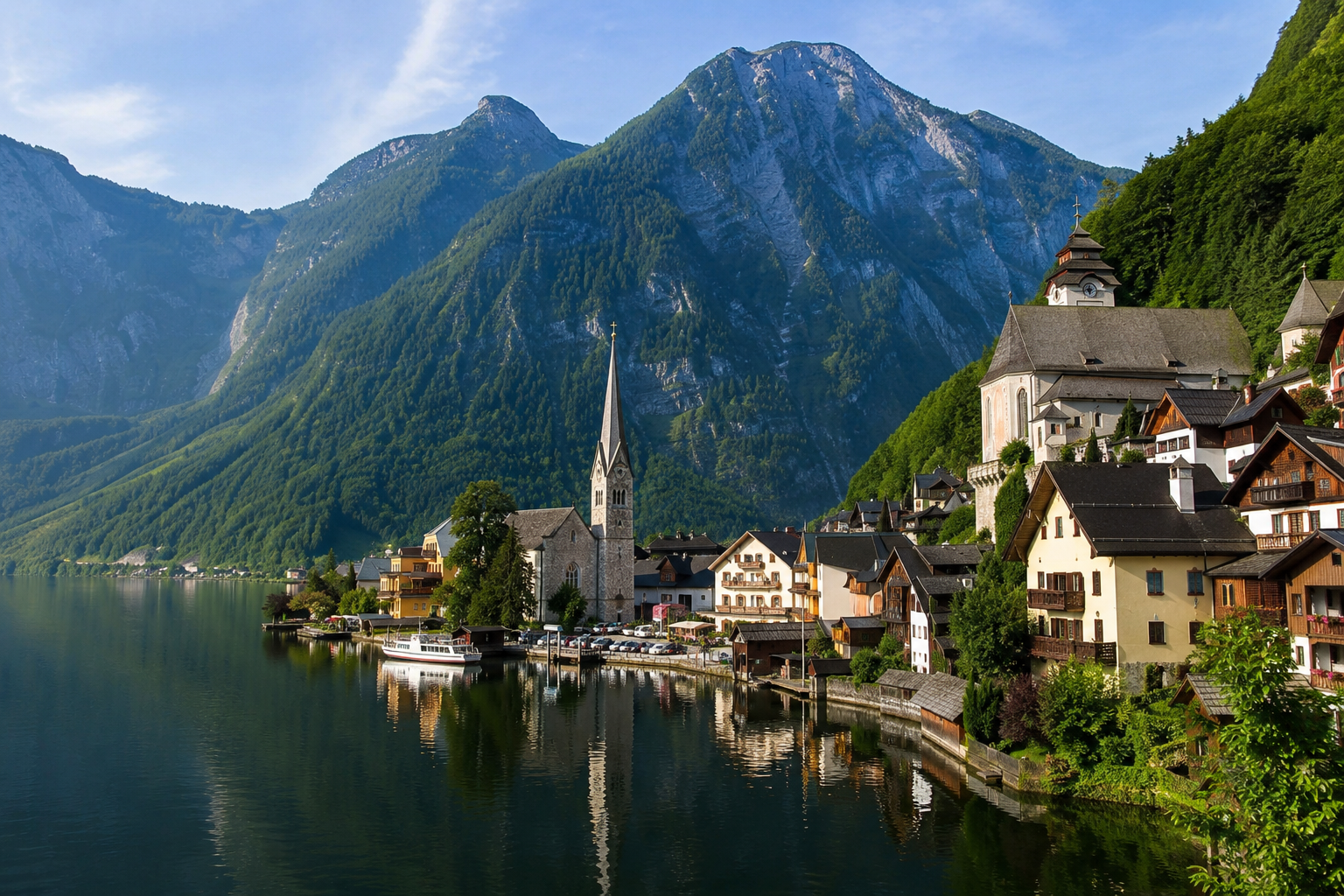 Hallstatt in Austria
